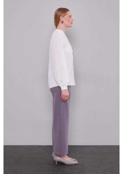 Antrasit Beli Lastikli Pantolon modelleri