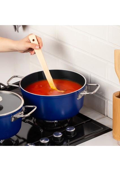 Rozella 7 Parça Titanyum Tencere Seti - Gri modelleri