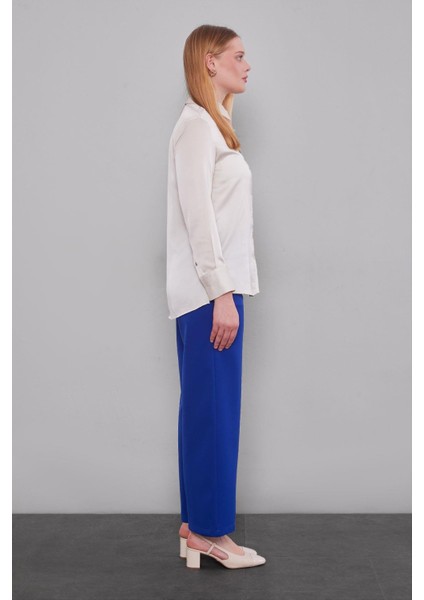 Saks Beli Lastikli Pantolon modelleri