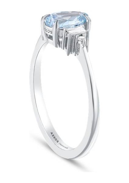 0.08 Karat Violet Taşlı Pırlanta Yüzük fiyatları