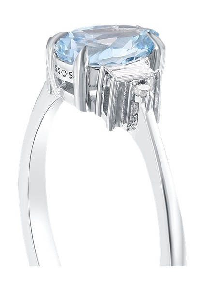 0.08 Karat Violet Taşlı Pırlanta Yüzük modelleri