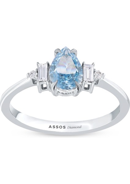 0.08 Karat Violet Taşlı Pırlanta Yüzük fırsatları