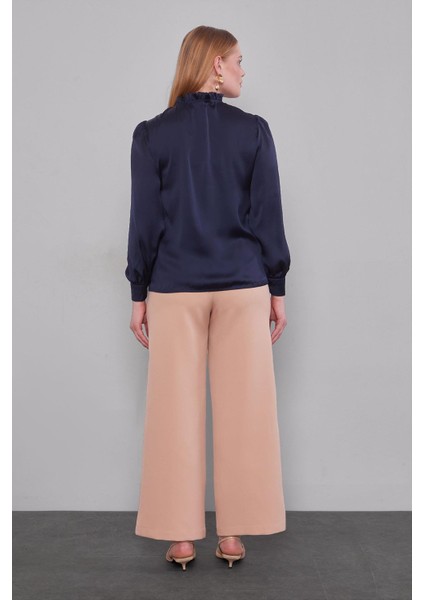 Somon Beli Lastikli Pantolon fırsatları