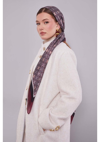 Ekru Gold Aksesuar Detaylı Kürk Kaban fırsatları