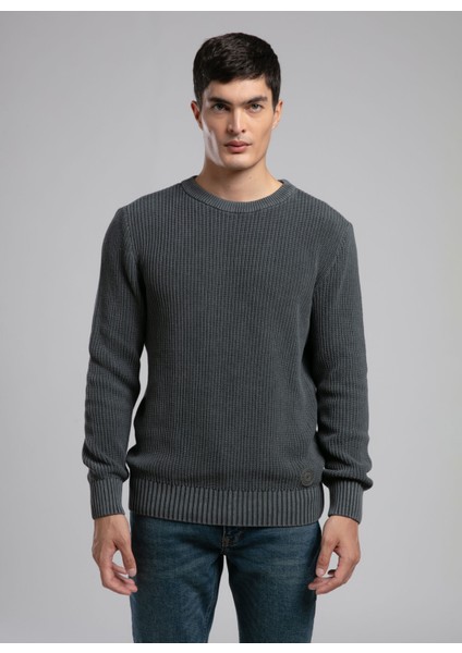 Yuvarlak Yaka Regular Fit Antrasit Erkek Kazak 261 Lcm 241027 Wılson Antrasit fiyatları