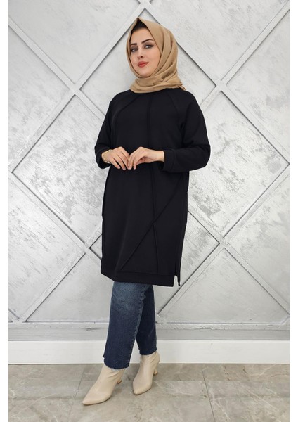 Kadın Nervür Dikim Tesettür Tunik fiyatları