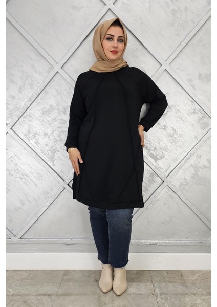 Kadın Nervür Dikim Tesettür Tunik modelleri