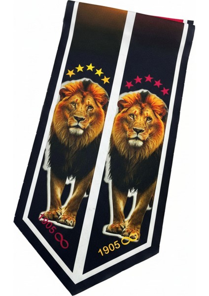 Taraftar Aslan Estascarf Kravat / Fular 85 x 23CM modelleri