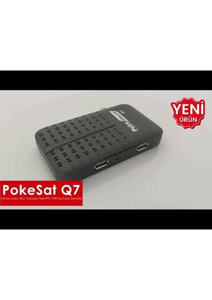 Full Hd Uydu Alıcı Youtube Free Iptv Wifi Youtube Pokesat Q7 fiyatları