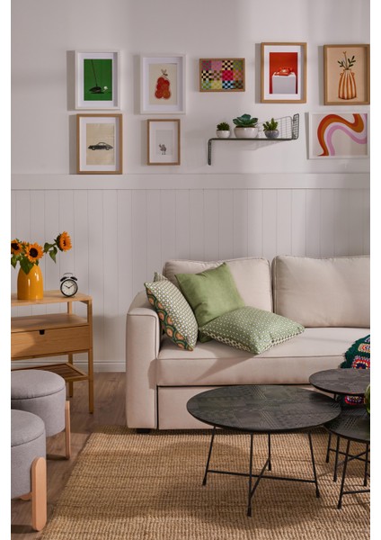 Retroloop 3'lü Kırlent Kılıf Seti fırsatları