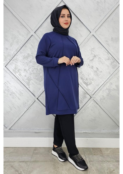 Kadın Nervür Dikim Tesettür Tunik fiyatları