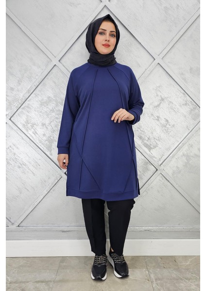 Kadın Nervür Dikim Tesettür Tunik modelleri