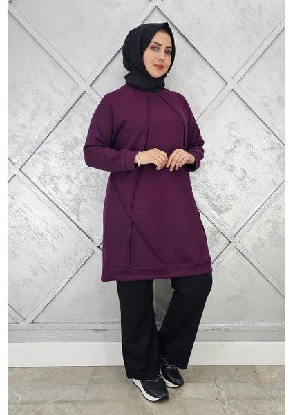 Kadın Nervür Dikim Tesettür Tunik fiyatları
