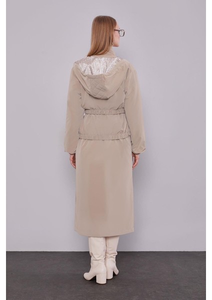 Camel Çıkarılabilir Detaylı Trençkot