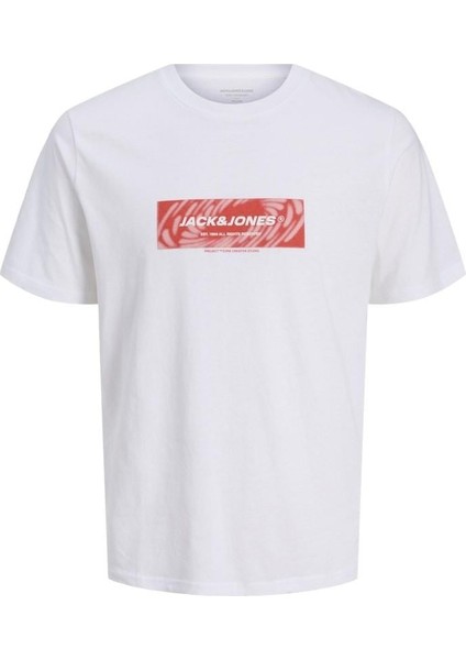 Jcorecharge J&j Logolu Erkek Beyaz Tişört 12276411 fırsatları