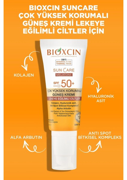 Sun Care Lekeye Eğilimli Ciltler Için Çok Yüksek Korumalı Güneş Kremi 50 Spf 50 ml