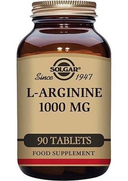 L-Arginine 1000 Mg 90 Tablet fiyatları