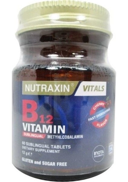 Vitamin B12 60 Dilaltı Tablet fiyatları