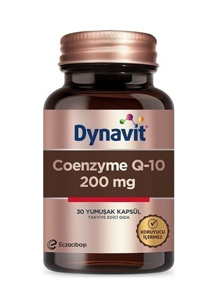 Coenzyme Q-10 200 Mg 30 Yumuşak Kapsül