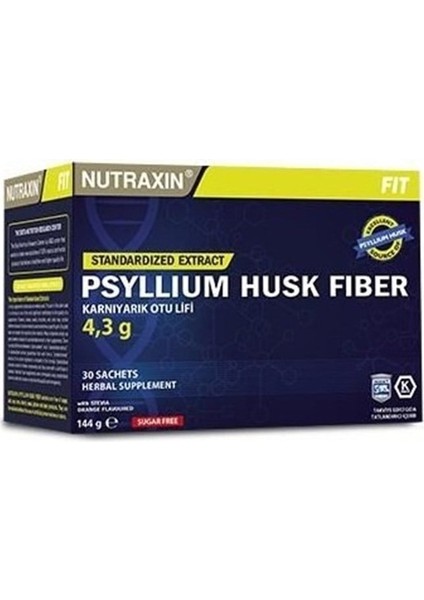Psyllium Husk Fiber 30 Şase fiyatları