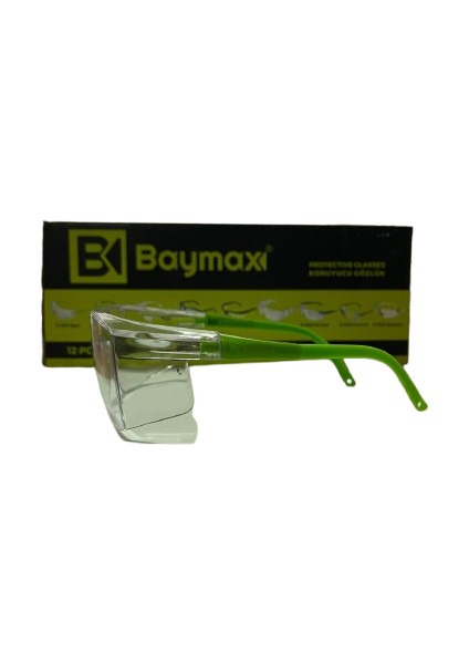 Koruyucu Gözlük S-400 Adet 12 Renk Şeffaf fiyatları