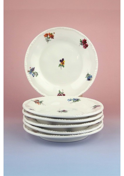 Inci Serisi Bloom 6 Parça Pasta/kurabiye Tabağı fiyatları