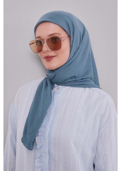 Mint Yeşili Lux Pamuk Cazz Eşarp modelleri