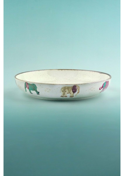 Renkli Fil Porselen Salata Kasesi fiyatları