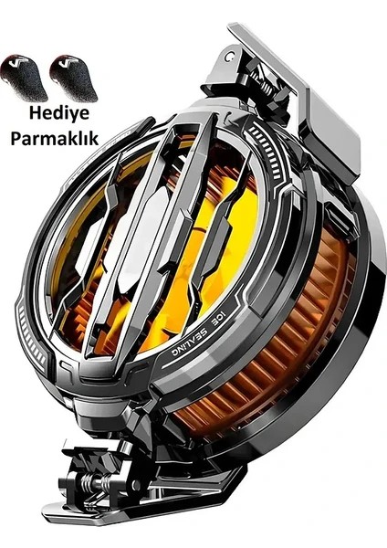 Yetkinphone Memo CX07 Manyetik/arka-Klips Cep Telefon Soğutma Fanı Radyatör Soğutucu