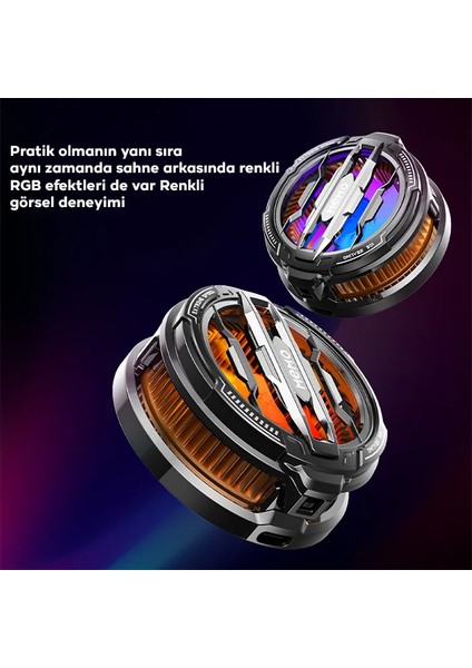 Yetkinphone Memo CX07 Manyetik/arka-Klips Cep Telefon Soğutma Fanı Radyatör Soğutucu fiyatları