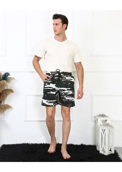 Erkek Lakost Siyah Şort