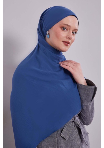 Indigo Pamuklu Cazz Kare Eşarp fiyatları