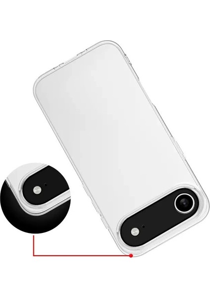 iPhone Uyumlu 17 Air Kılıf Zore Süper Silikon Kapak indirimleri