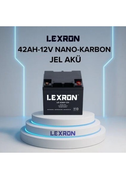 12 Volt 42 Amper Jel Akü