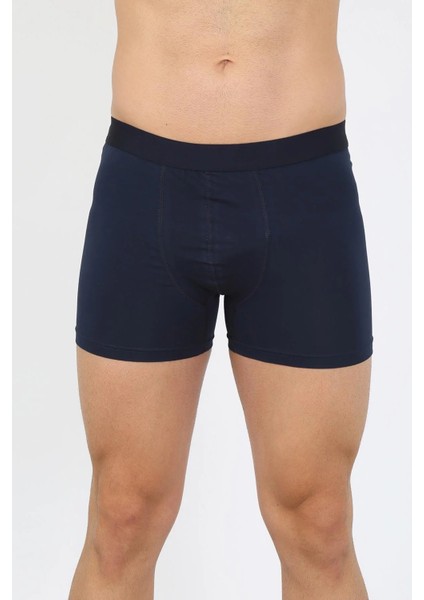 Erkek Pamuk Likralı Boxer Lacivert fırsatları