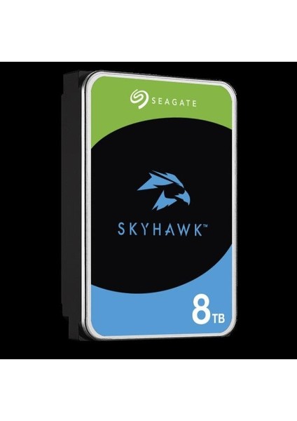 8tb Seagate Skyhawk 5400RPM 256MB 7/24 ST8000VX009 modelleri