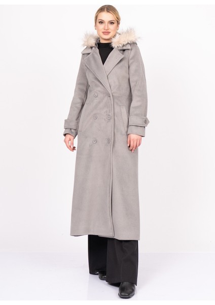 Furhood Luxe Coat – Kürk Detaylı Premium Kaşe Palto 2619 modelleri