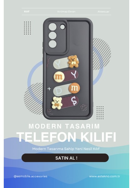 Samsung Galaxy S20FE Uyumlu Kılıf Siyah Renk Ayıcık Figürlü 3D Kamera Korumalı Darbe Emici Yumuşak Silikon Kapak indirimleri