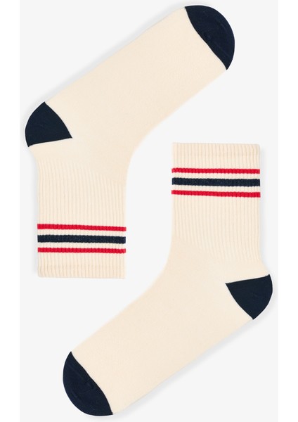 Çok Renkli Erkek Ski 2li Soket Çorap modelleri