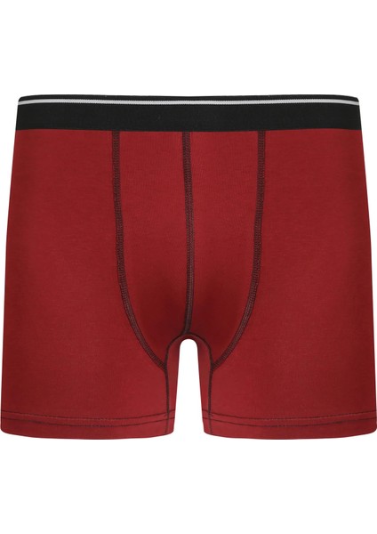 Erkek Pamuk Likralı Boxer Bordo fiyatları