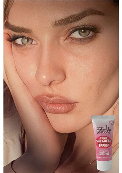 Station Pembe Güneş Kremi SPF50 Tüm Ciltler İçin 30 gr Nemlendirici Etkili fiyatları