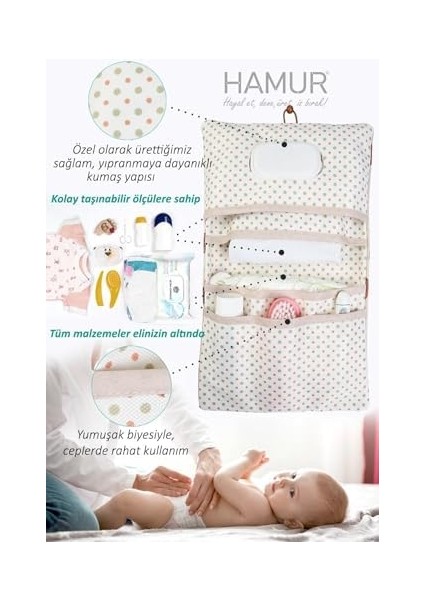 Hamur Bebek Bakım Çant. Organızer Urcin