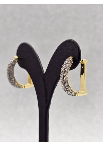 Xuping D Model Zirkon Taşlı Çelik Küpe fiyatları