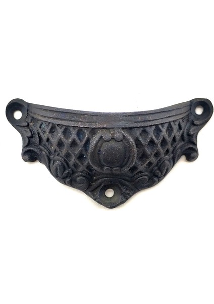 Antika Tarz Dekoratif Pirinç Anıt Tas Mobilya, Çekmece Kulbu 48X90 Mm, Oksit