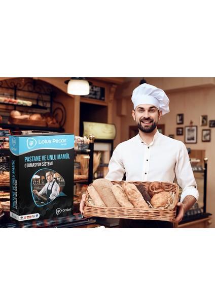 Lotus Pecas Cafe & Restoran Adisyon ve Sipariş Yönetim Sistemi Seti - Lotus Pecas Onset Yazılım Dahil Süresiz Lisans fırsatları