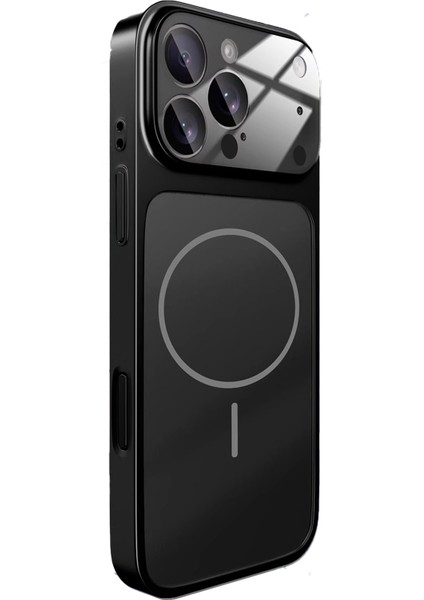 iPhone 14 Pro Max Uyumlu 17 Pro Max Görünümlü Çevirici Kamera Koruma Magsafe Şarj Telefon Kılıfı