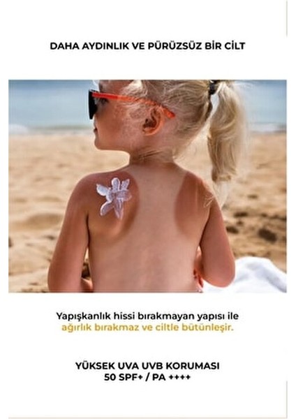 Güneş Kremi SPF 50+ Leke Karşıtı Nemlendirici 3'lü Set 100 ml Tüm Cilt Tipleri İçin fırsatları