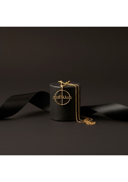 8 Ayar Altın Kolye Ucu E&u GM11347 1 gr modelleri