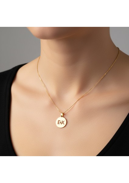 8 Ayar Altın Kolye Ucu E&x GM11366 1 gr