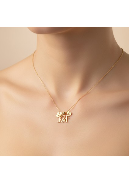 8 Ayar Altın Kolye Ucu F&k GM11439 1 gr